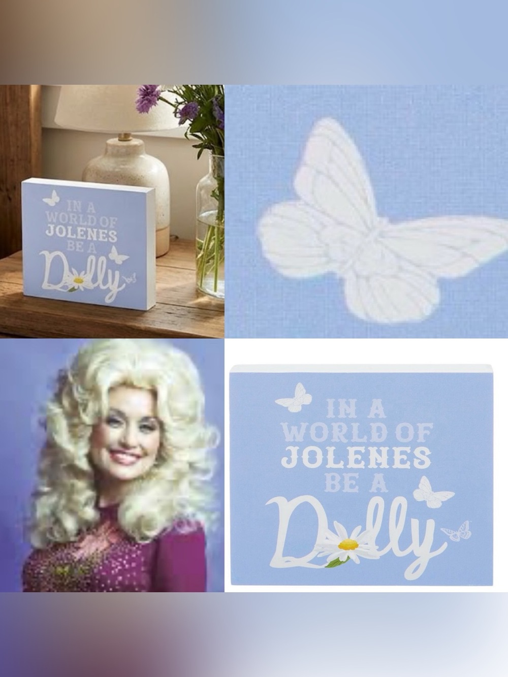 Dolly Parton limited edition word block